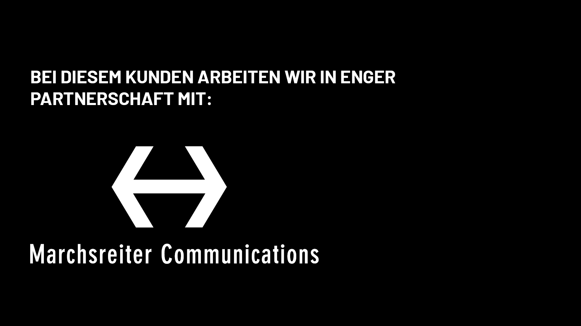 Textfeld Partner Marchsreiter Communiations