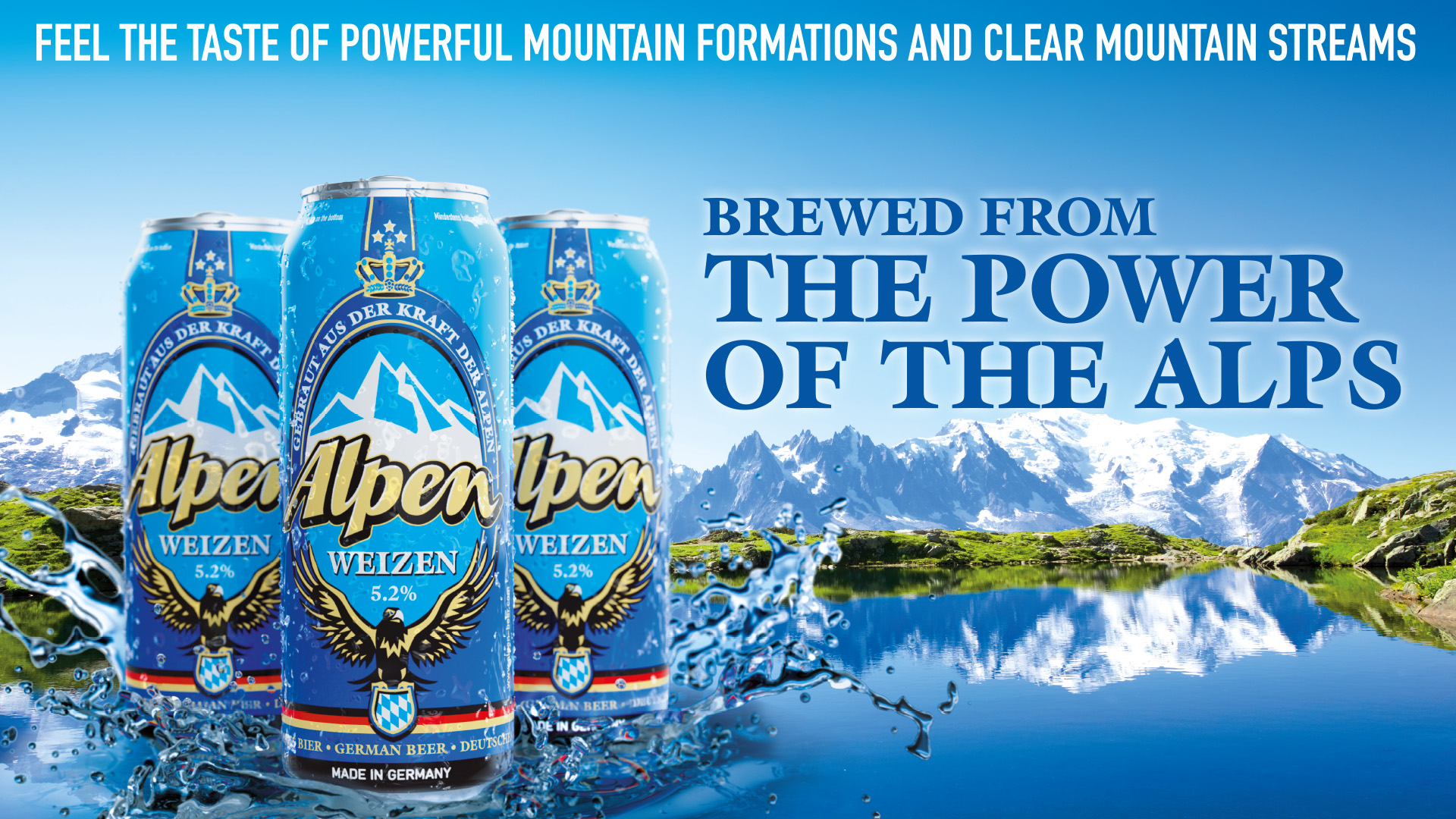 Alpen Bier Collage
