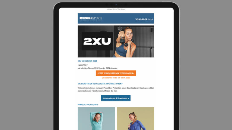 Arnold Sports - Digitale Kommunikation im Vertrieb