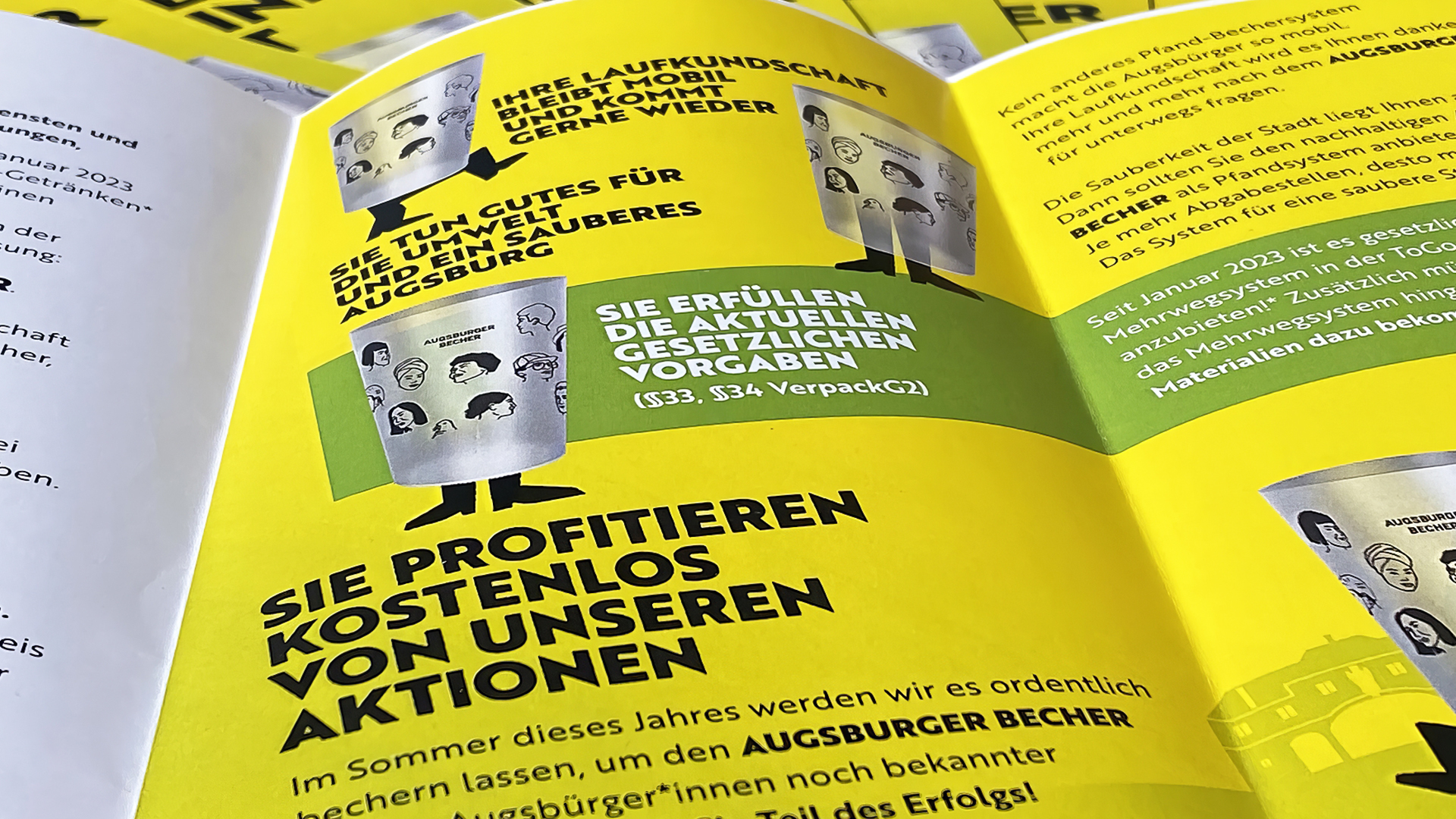 Detailansicht Broschüre