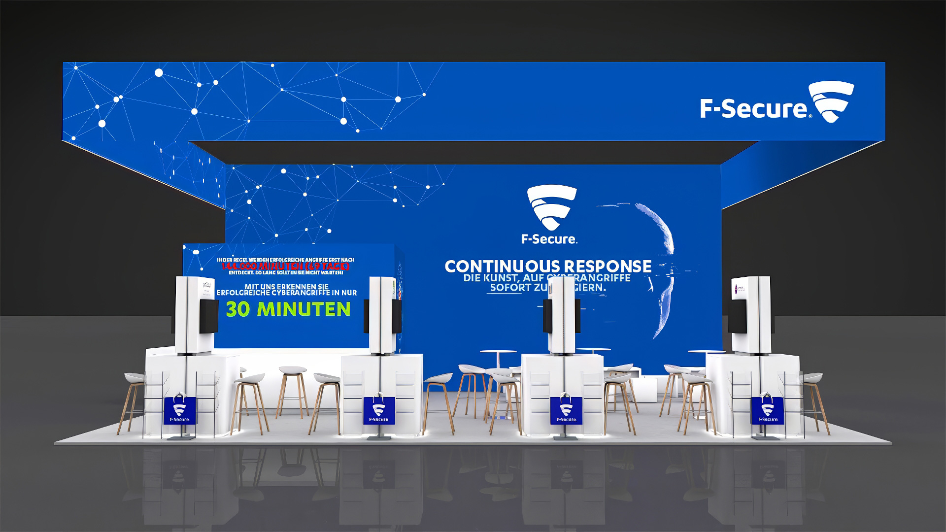 3D Visual Messestand