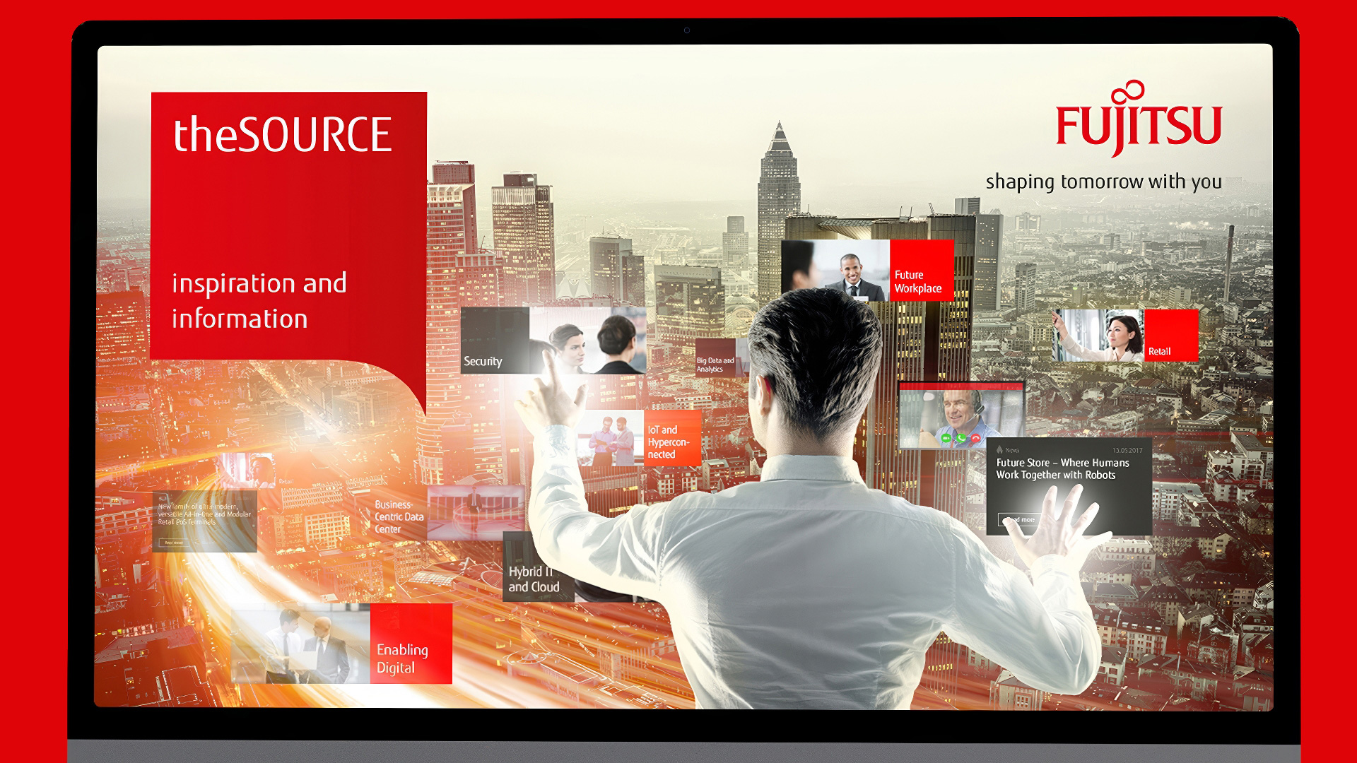 Fujitsu the Source Collage