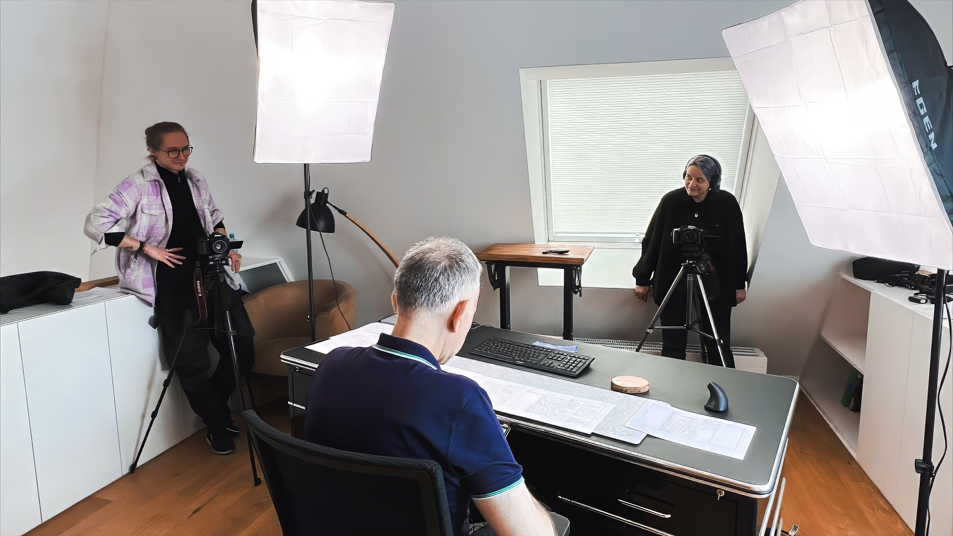 Location Szene des Videodrehs
