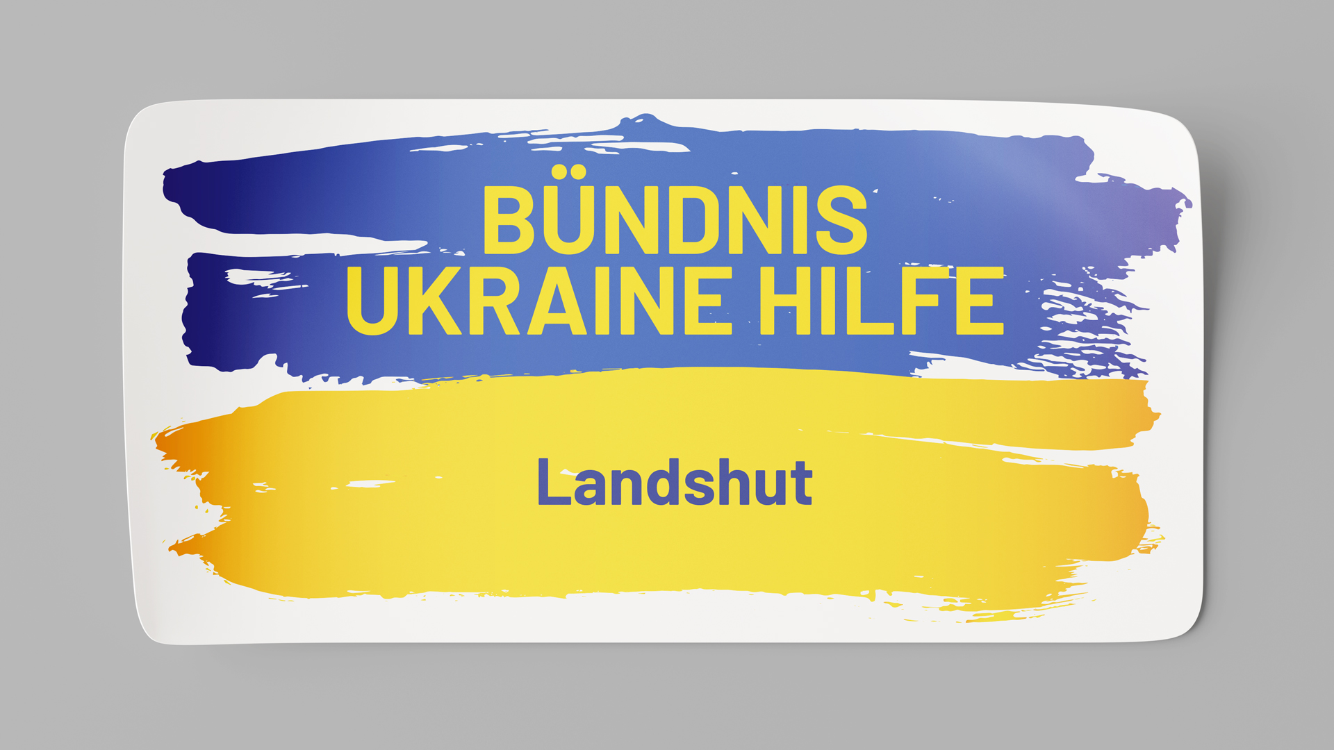 Ukraine Hilfe - Sticker