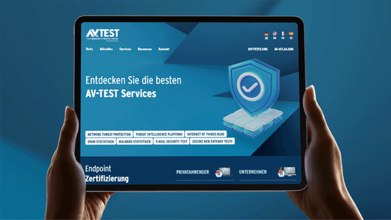 AV-TEST | SITS Deutschland - Redesign of the Website for AV-TEST